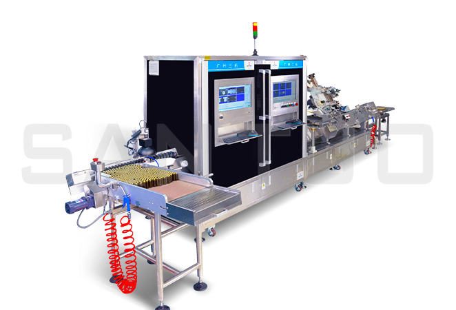 口服液燈檢貼標一體機